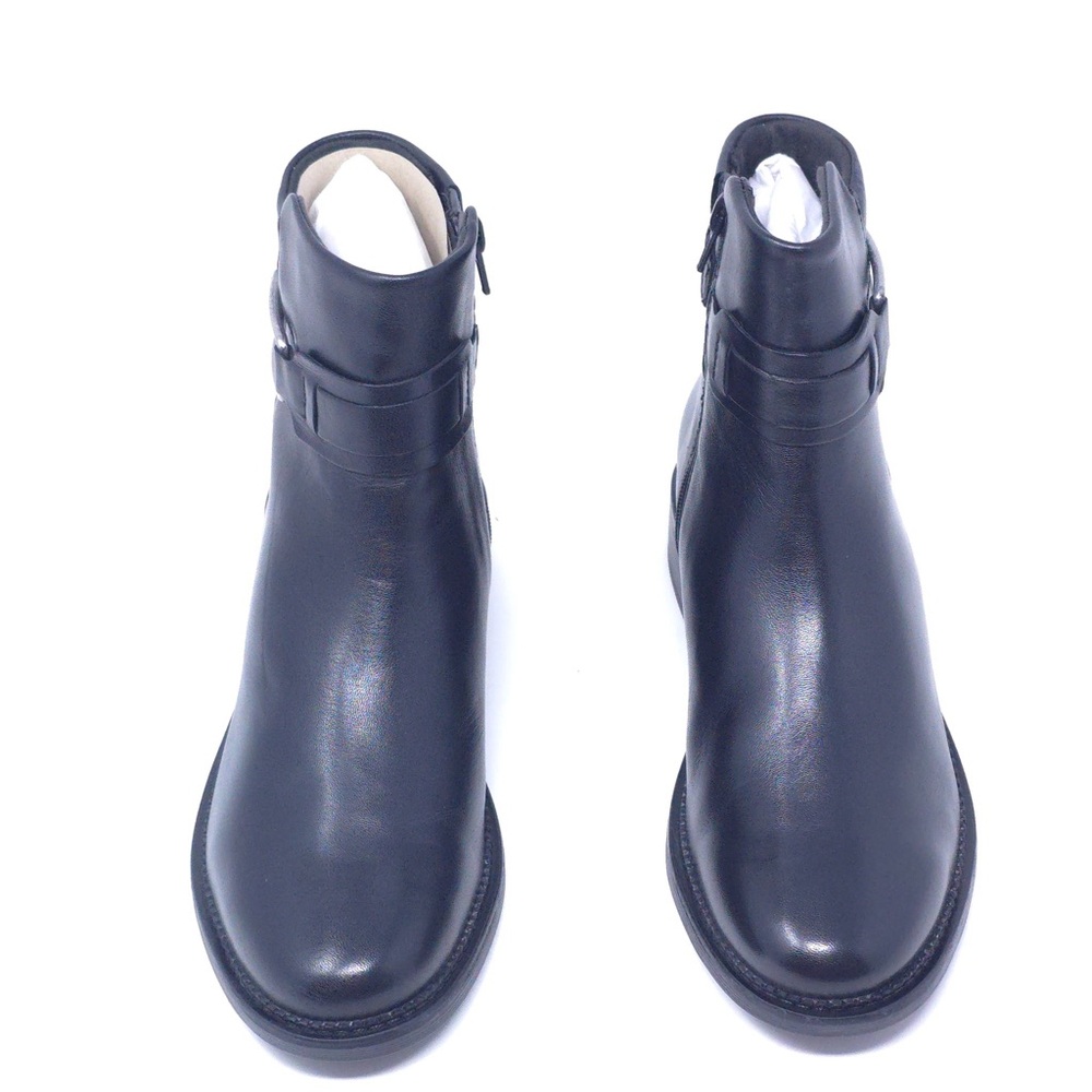 Clarks Collection Maye Bella Ankle Boot, Black Leather, 7.5 Medium US - Picture 12 of 13